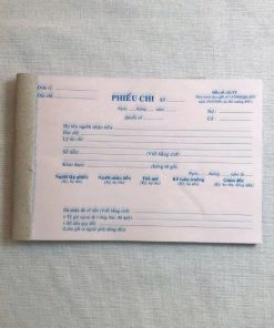Phiếu Chi 1 liên khổ 13x19